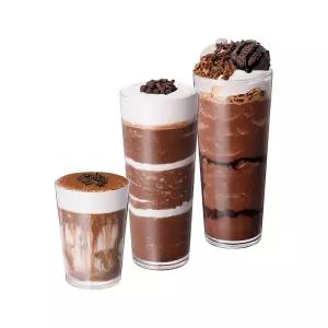 [텐퍼센트커피] 리얼초코라떼+초콜릿크런치치즈폼프레치노+딥앤초코파르페