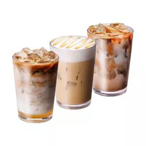 [텐퍼센트커피] 바닐라빈라떼+밀크카라멜라떼+카페라떼