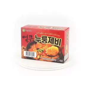자연면 얼큰 누룽제비 801g 133.5g x 6인분