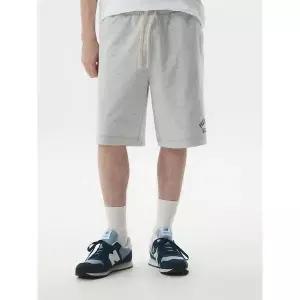 [후아유][AK수원점] [후아유] 공용 Campus Letter Half Pants WHTMG2421U