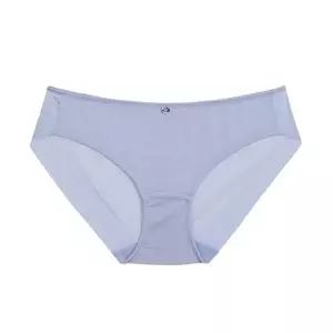 [원더브라][Wonderbra] V넥 노와이어 팬티 블루퍼플 WBWPT4N29T