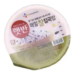 CJ 햇반 매일찰잡곡밥 210g x 36개