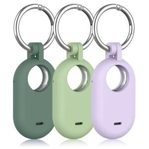 갤럭시 SmartTag 2 로케이터 트래커 케이스 키 체인 홀더 용 스크래치 방지 보호 스킨 커버