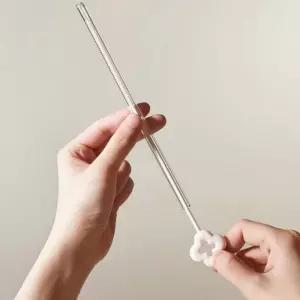 서치C3 실리콘 빨대세척솔 물병 실리콘빨대세척솔 스트로 빨대 세척솔 청소솔 대형빨대솔 생활