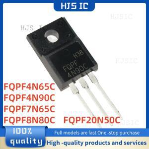 10PCS  FQPF4N65C 4N65C 4N90C 8N80C FQPF20N50C FQPF 전자 TO-220F 제품
