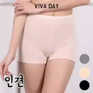 BS VIVADAY-A71 매끄러운 여성인견 1부 면속바지 겨울 원피스 여자속바지 치마 여성속바지