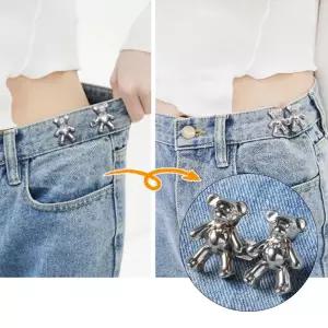 허리 수선 매직 단추 곰돌이 청바지 요술 허리둘레 줄이기 교체 바지 조절 늘리기 빈티즈