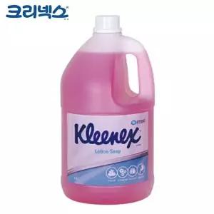 [크리넥스]고품질 크리넥스 핸드워시 로션 솝 플로럴향 4L x 1개 손세정제 물비누 액상형핸드워시 핸드워