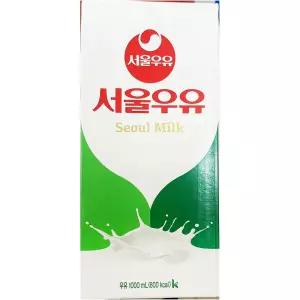 서울 멸균우유 1LX10 멸균우유 우유 분유 두유 유가공