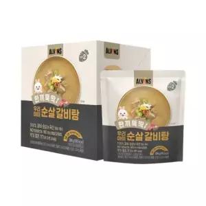 엘빈즈 한끼 뚝딱 우리아이 순살 갈비탕 1박스 200g x 5팩 3505748