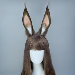 고퀄 토끼 머리띠 노란색 이어 크리스마스 부활절 Ears 다발