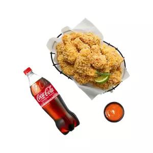 [bhc] 콰삭킹 윙+콜라1.25L