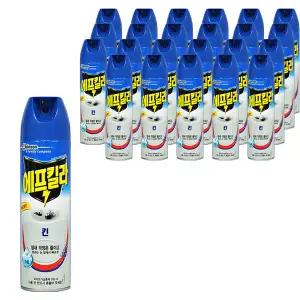 에프킬라 킨 500ml x24개 수성 에어로졸 모기약 살충제 홈키파