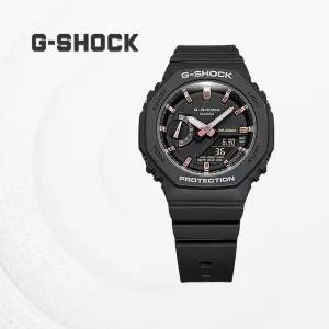지샥 지얄오크 미니 아날로그 전자시계 남자 여자 패션 손목시계 GMA-S2100-1A