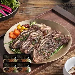 정성곳간 강순의 명인의 특 양념LA갈비 400g 4팩 총 1.6kg