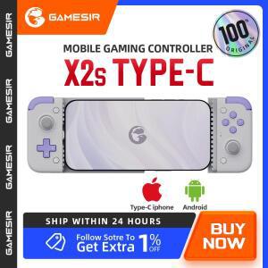 Gamesir X2S 게임 패드, 안드로이드 모바일 프로 컨트롤러, 휴대용 이동식 USB C 타입 홀 효과 스틱, 아이
