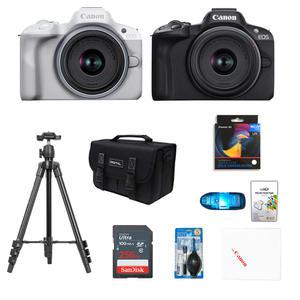 캐논코리아 EOS R50 RF-S 18-45 KIT+256GB 8종풀패키지 포함