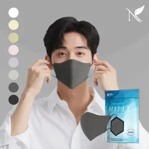 [내추럴키스]다이아핏 KF80 새부리형 마스크 25매+25매 (파우치형)