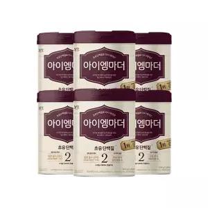 [하프클럽/남양유업]초유성분 아이엠마더 2단계  (6~12개월) 800g 6캔