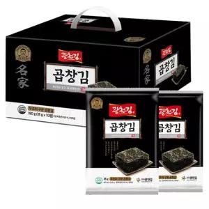 맛있는家 [G] 무조미 구운 곱창김 10봉 선물세트 구운김 전장김