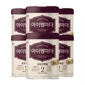 남양유업 초유성분 아이엠마더 2단계 6 12개월) 800g 6캔