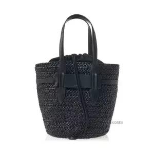 헬렌카민스키 MUST IT_[헬렌 카민스키] SS25 여성 라피아 L 토트백 BAG51958 CHARCOAL BLACK