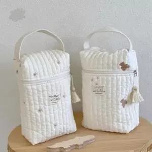 휴대용 기저귀파우치 손잡이 여행 외출 수납 보관 아기 엄마 정리함