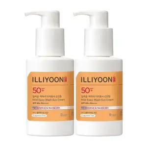 저자극 이지워시 선크림 150ml 2개