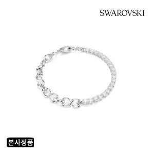 [롯데백화점]스와로브스키 [본사정품] Matrix Tennis 로듐 팔찌 5753926
