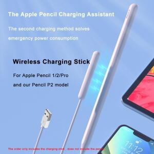 Apple Pencil Pro/1st/2nd 필기 펜 충전기 Matepad 마그네틱 흡수기 막대용 무선 스틱