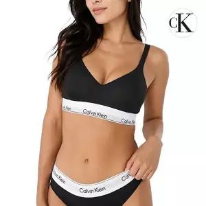 [캘빈클라인]캘빈클라인 CK 언더웨어 아이콘 코튼 모달 리프트 브라렛 여성 브라탑 QF8500-UB1
