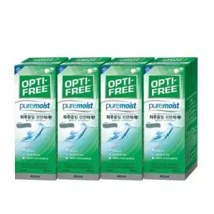 옵티프리 렌즈세척액 퓨어모이스트 300ml 4개