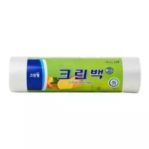 문구 크린 크린롤백 대 투명 비닐봉투 주방 500매 30x40