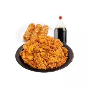 [60계치킨] 호랑이순살&포테이토치즈스틱&콜라1.25L