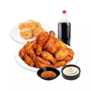 [60계치킨] 쯔란치킨(콤보)&쫀득치즈볼&콜라1.25L