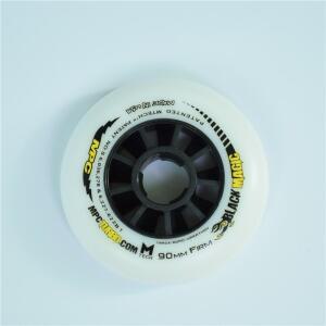 전문 로드 스트리트 인라인 스피드 휠 MPC 110mm Firm 블랙 매직 롤러 타이어 8 개