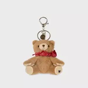 후아유 WHOAU Fluffy Bear Mini Bag Charm WHAWG222A
