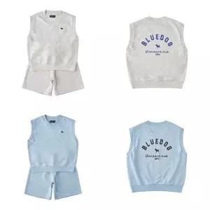 [블루독](강남점)(귀여움은 기본, 편안함은 필수템)블루독베스트/팬츠세트(2컬러)택1 (정상가89000)
