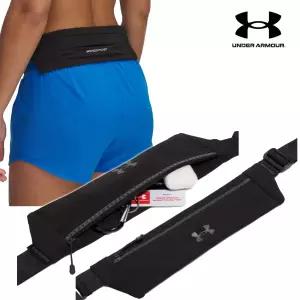 언더아머 UNDER ARMOUR 공용 스포츠 러닝 벨트 휴대폰 가방 블랙 1388914