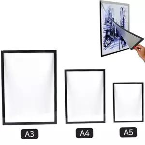 월프레임 A3 A4 A5 벽부착식 자석형 마그네틱 게시판