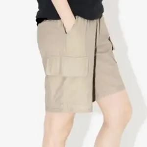 여성 여자 팬츠 반바지 카고 반바지 밴딩 주머니