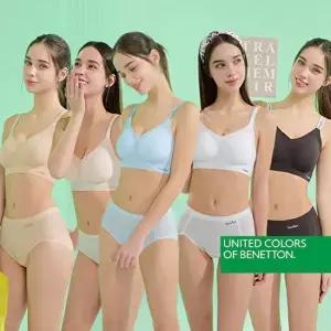 베네통최신상 핫썸머 쿨라이트 브라팬티 패키지