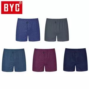 BYC 남성 프리시티 5매입 트렁크팬티 DOLG5003 BYC 팬티 세트 트렁크 남성
