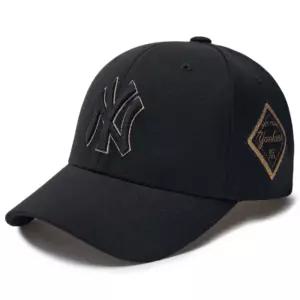 뉴에라 New era 엠엘비 NY 빅로고 면 야구모자 남녀공용 골드블랙 3ACP8501N-50GOS