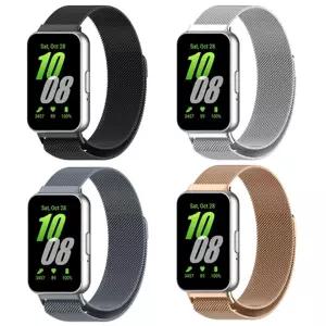 갤럭시핏3 밀레니즈루프 스트랩 메탈밴드 R390