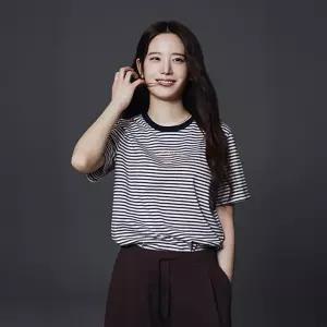 폴햄 여성 20수 코튼 멀티 스트라이프 기본핏 반팔티PHG2TS2230