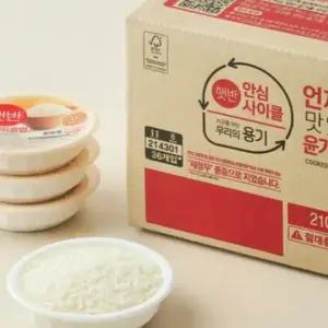 CJ제일제당 햇반 윤기가득쌀밥 210gX36개