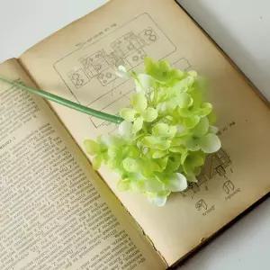 조화장식 꽃보라 수국 조화(그린) 인조꽃 장식 조화화분