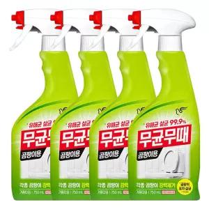 무균무때 거품타입 곰팡이용 세정제 750ml X 4개