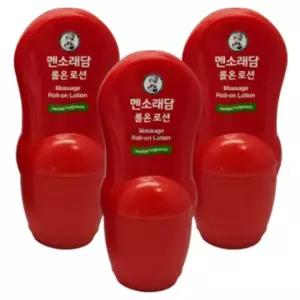 맨소래담 핫 롤온 로션 50ml 바르는 릴렉싱 3개